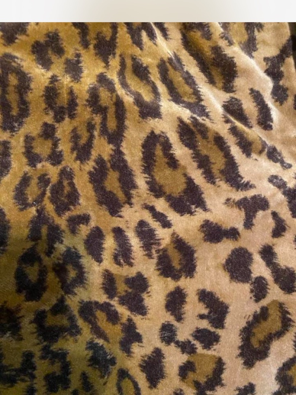 Vintage Lauren Ralph Lauren Leopard Velvety Pants - Picture 3 of 4